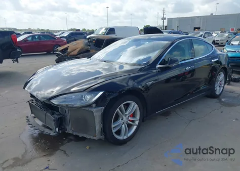 2014 Tesla Model S P85 from USA, damaged, VIN 5YJSA1H17EFP41957
